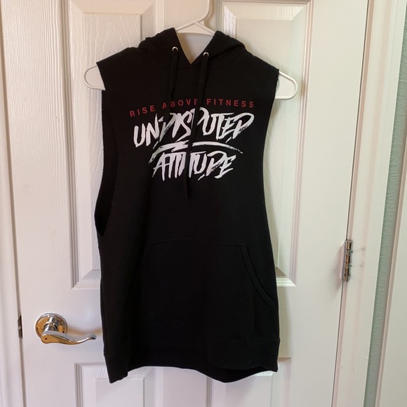 Rise Above Fitness sleeveless hoodie - Picture 4 of 5